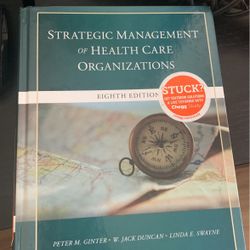 Strategic Management Of Health care Organizations