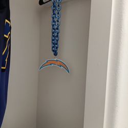 Big Los Angeles Chargers Necklace 