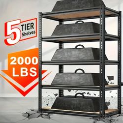 New inbox heave Duty shelving (72in H 15.5 in D 35 inch W )