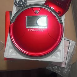Bobsweep bObsweep PetHair Robotic Vacuum Cleaner and Mop, Rouge