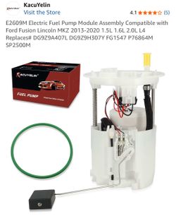 Fuel Pump Assembly w One sensor for Ford Fusion Lincoln 2013-2020 MKZ 2013-2020