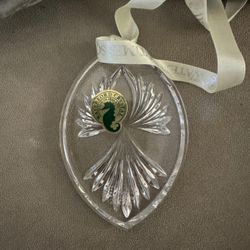Waterford Crystal "Hope for Peace" Ornament from The Times Square Collection
