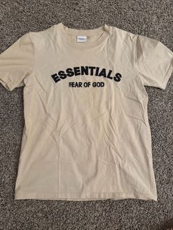 Essentials Fear of God cream t-shirt