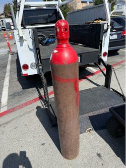 200cf welding / helium tank need hydro / fill