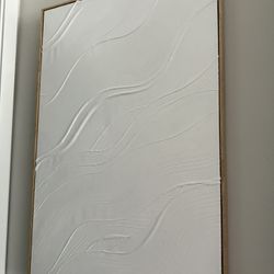 Beautiful White Minimalist Painting ✨