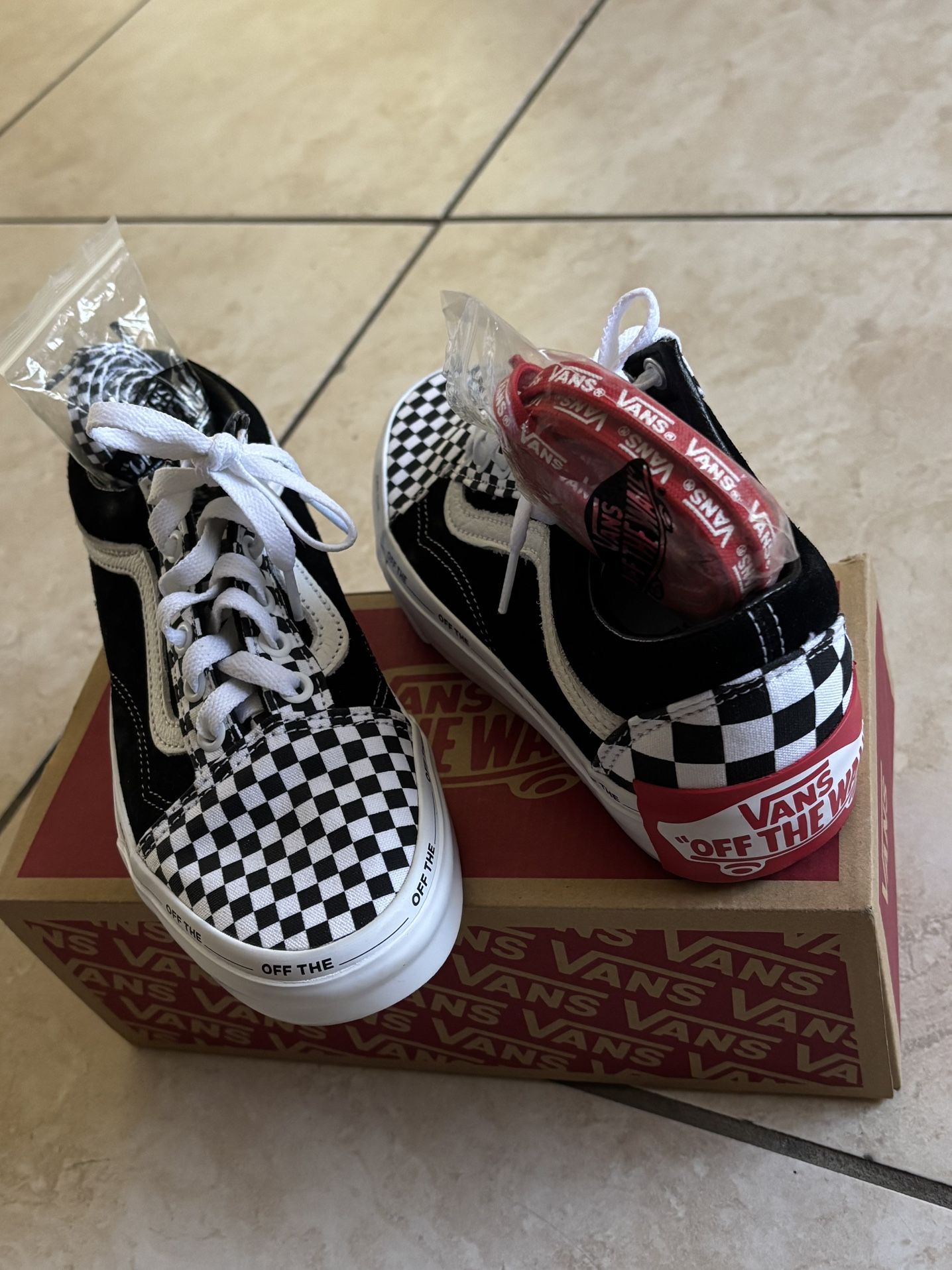 Vans only worn once