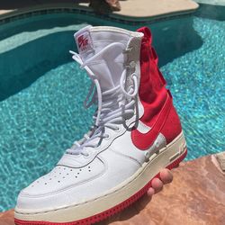 Nike SF Air Force 1 High 'University Red