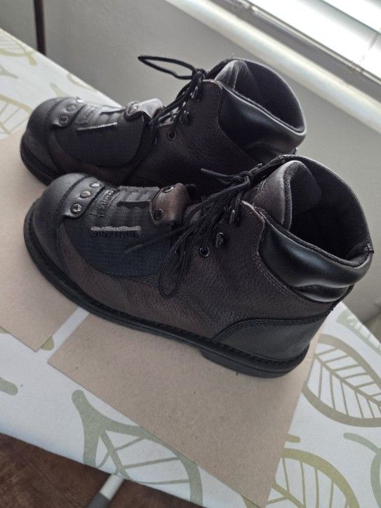Steell Toe Work Boots Size 10