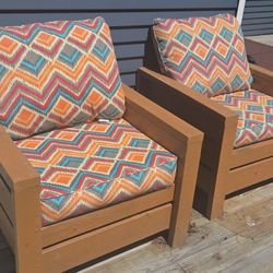 Crafted Outdoor Deck Chairs