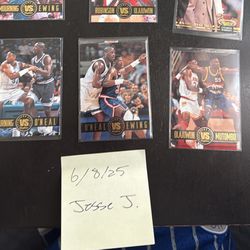 Baseball/football/basketball Card Lot.