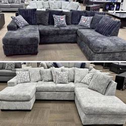 New Double Chase Sectionals On Sale, Starting At A Low Price