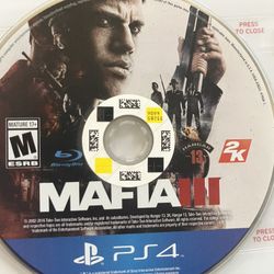 MAFIA 3 III PS4 