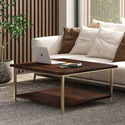 NEW IN THE BOX  - Solid Mango Wood Coffee Table