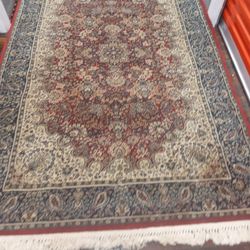 ⏭️REDUCED⏪Hand MadeBeautiful Belgian Rug In Mint Condition!