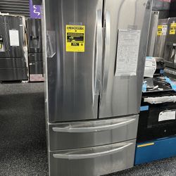 Stainless Steel LG 4 Door Refrigerator Internal Water