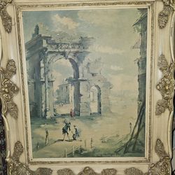 Vintage Painting Roderic Montagu