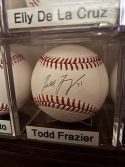 Todd Frazier Signed Baseball Yankees Mets