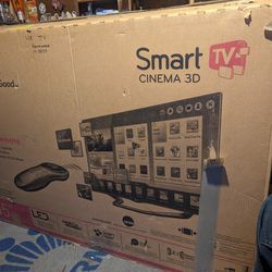 55" LG Smart LED Cinema 3D TV New In Box No Remote
