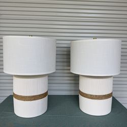 Pair Decor Lamps - Model Home Decor 