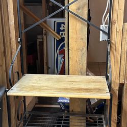 Industrial-Style Baker's Rack