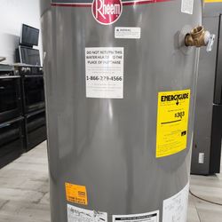 New Water Heater Rheem Performance Platinum 