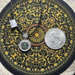 100% natural grade A Jade Jadeite Necklace, Antique Jewelry Gemstone