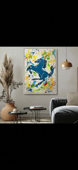 1 Of 1 Custom Ferrari Painting