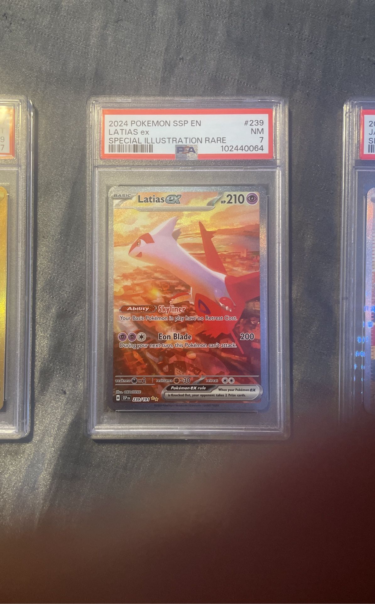PSA 7 Latias EX SIR