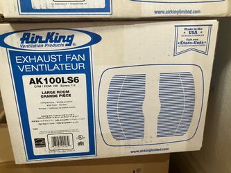 AK100LS6 Air King Bathroom Exhaust Fan *New*