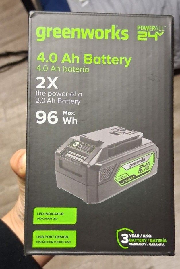 Brand NEW Greenworks Battery