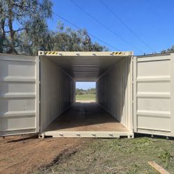 🏡 40ft High Cube Double Door Container – One Trip – Property Storage – Acton CA Delivery