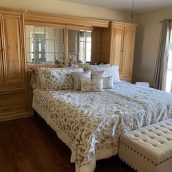 Wall Bedroom Set And Dresser