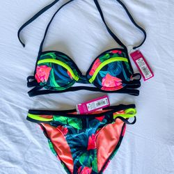 Target floral bikini - new with tags