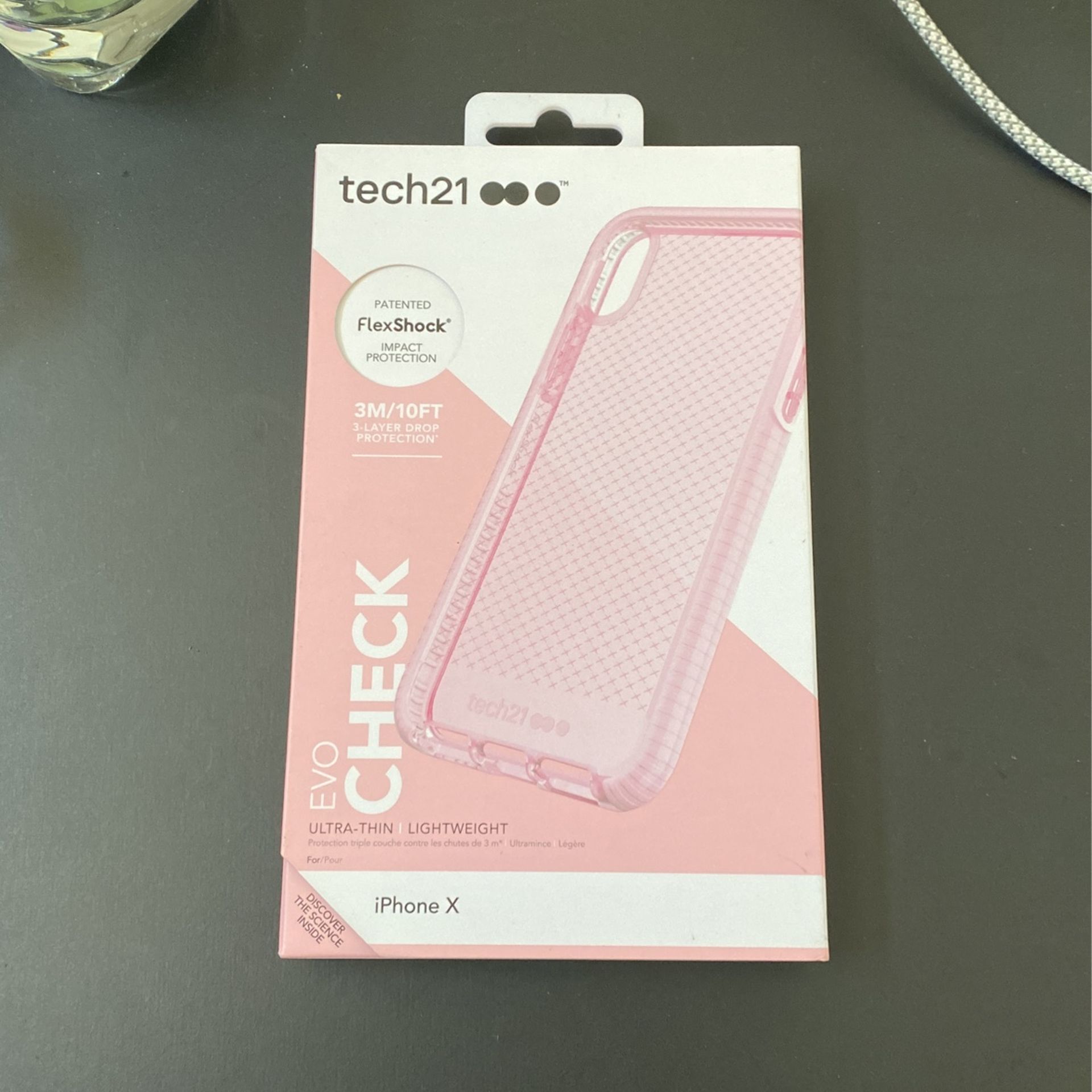 Pink Tech21 iPhone X Case