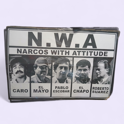 Narcos With Attitide POSTER