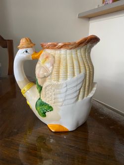 Ceramic  Pitcher.