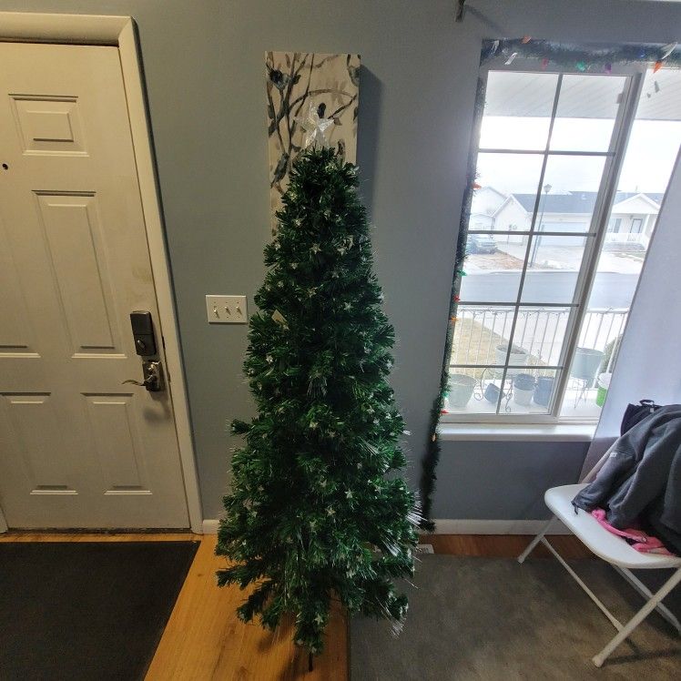 Fiber Optic Star Light Christmas Tree