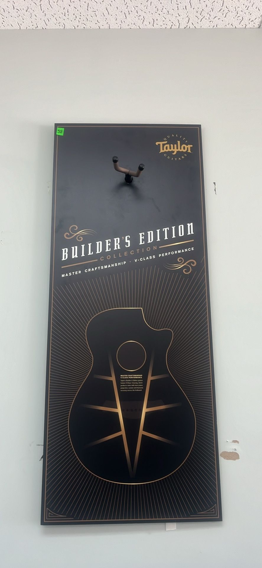 Taylor Guitars Wall Display