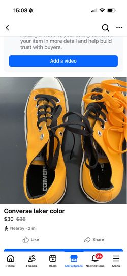 Laker Color Chucks