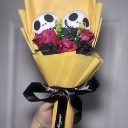 Skellington Valentines Day Bouquet 
