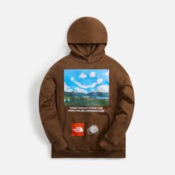 The North Face x Online Ceramics P/O Hoodie - Earth Brown - Size Large