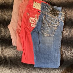 4 Pair Of Jeans Size 28 / 6