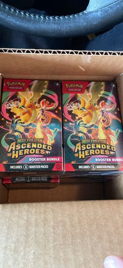 Pokemon Ascended Heroes booster bundles - lot of 4