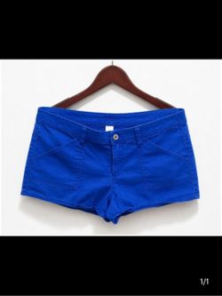 Womens Royal Blue Shorts