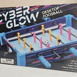 Breaktime Games Cyber Glow Desktop Fooseball NEW IN BOX