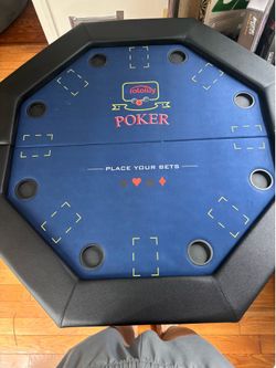8 man Poker table