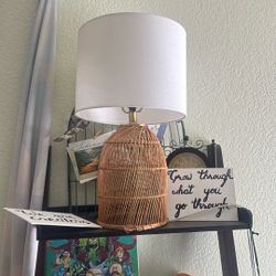 Wicker Lamp 