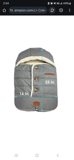 JJ Cole Bundle Me Carseat Cover/ Bunting Bag