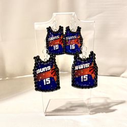 Phoenix Suns Mini Jersey Earrings