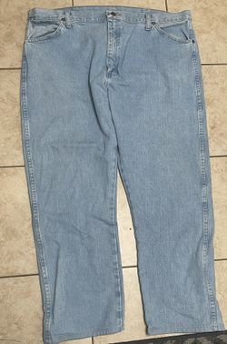 Jeans Light Blue Wash Mens Wrangler 